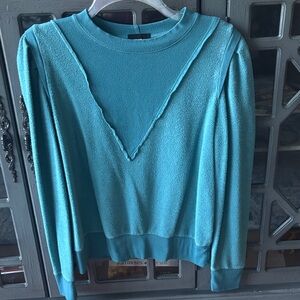 Monrow Aqua Knit Top